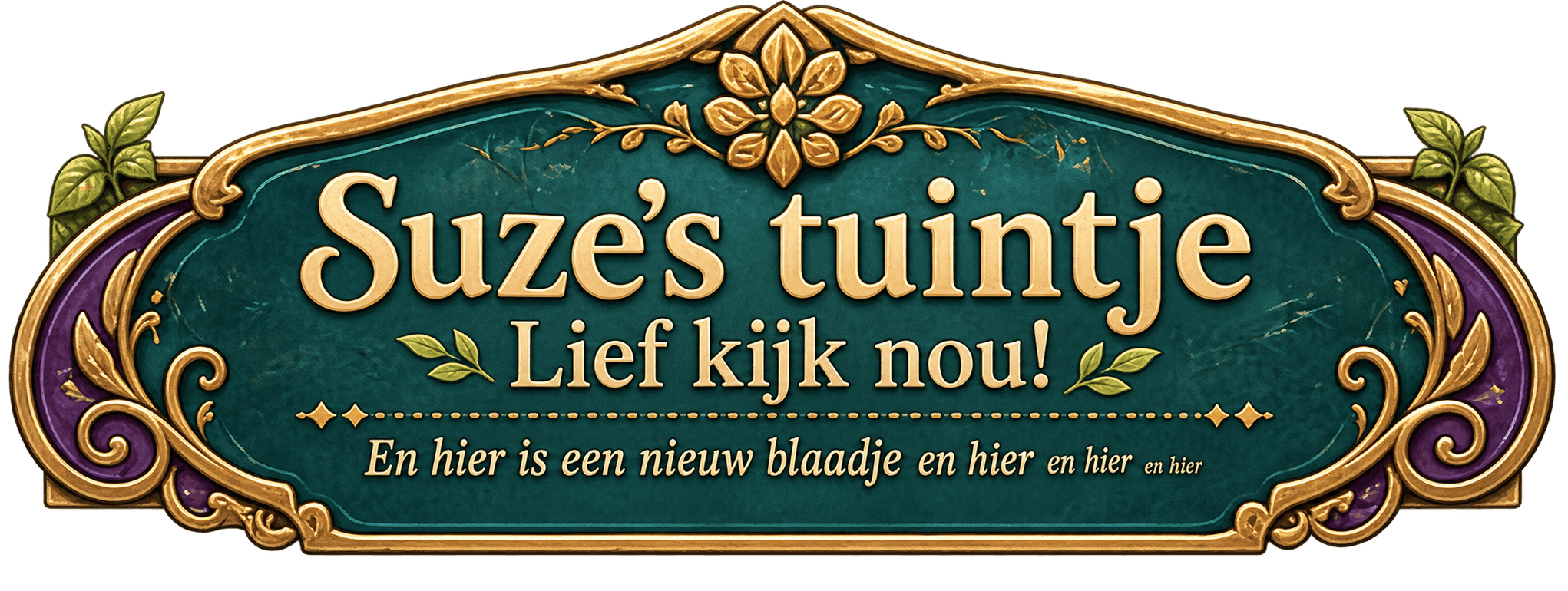 Suze's tuintje